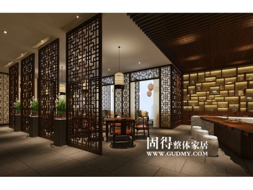中式墻板、吊頂系列12